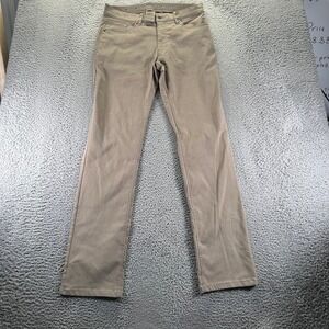 Urban Star Chino Pants 34x34 brown Rayon Blend Stretch Slim Fit
